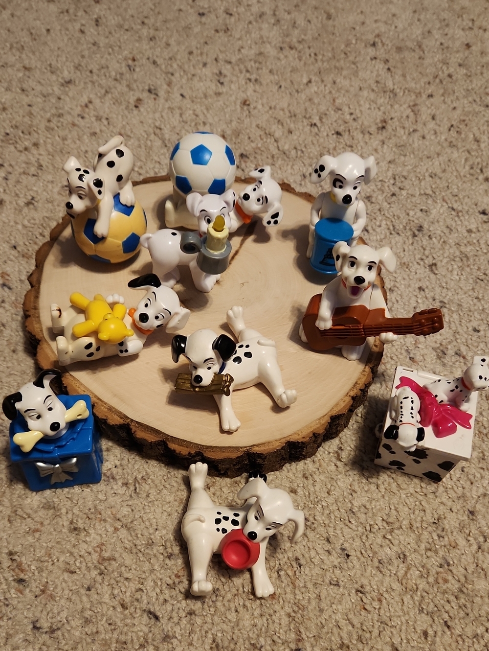 Vintage Dismey 101 Dalmatians Figurines For McDonalds Lot 10